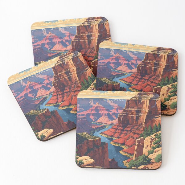 Item preview, Vintage Grand Canyon National Park  designed and sold by The Wandering Bookworm.