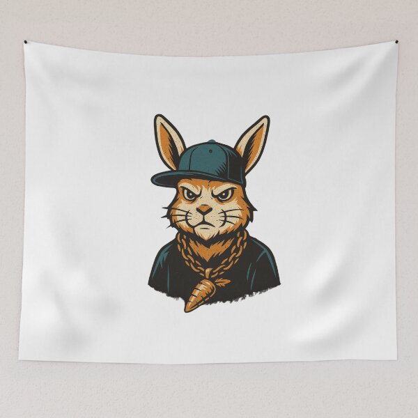 Item preview, Bunny on Beats: Swag Mode On designed and sold by Zientala.