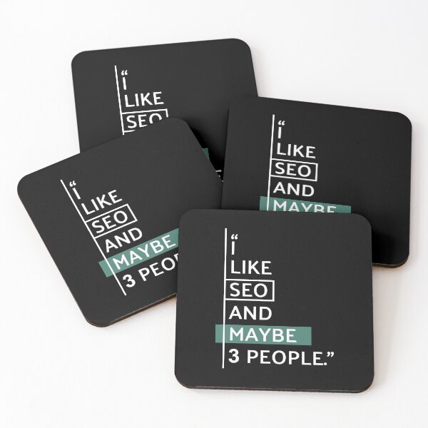 Item preview, I Like SEO and Maybe 3 People designed and sold by MaryAller.