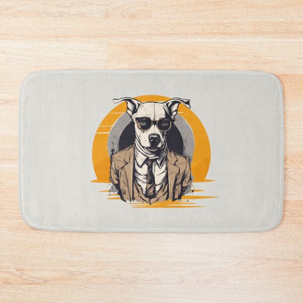 Item preview, Dogman Professor – Quirky Anthropomorphic Scientist Art designed and sold by Moris-shop.