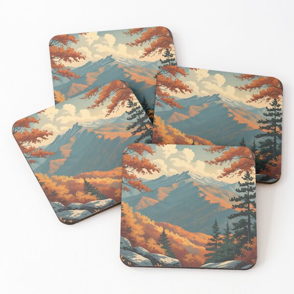 Item preview, Vintage Smoky Mountains National Park designed and sold by The Wandering Bookworm.
