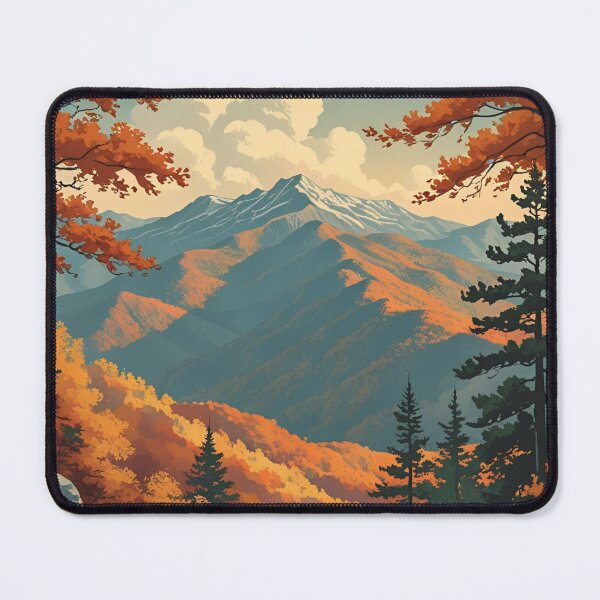Item preview, Vintage Smoky Mountains National Park designed and sold by The Wandering Bookworm.
