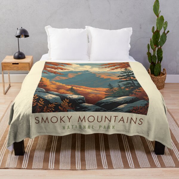 Item preview, Vintage Smoky Mountains National Park designed and sold by The Wandering Bookworm.