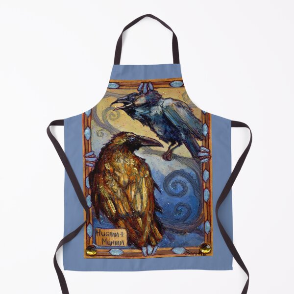 Item preview, Ravens of Odin, Huginn & Muninn designed and sold by BohemianWeasel.