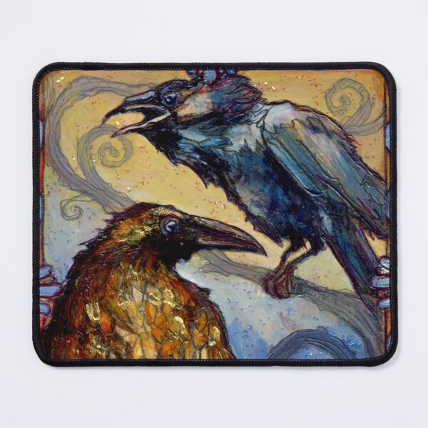 Item preview, Ravens of Odin, Huginn & Muninn designed and sold by BohemianWeasel.