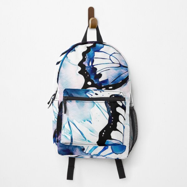 Item preview, Fauvist blue butterfly#1 designed and sold by Helios Be. Lavsh.