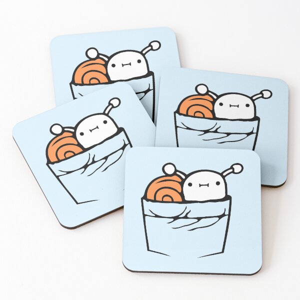 Item preview, Snail Shirt Pocket Bag Traveler Cute Little Friend designed and sold by shirt-o-mat.