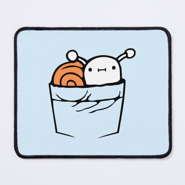 Item preview, Snail Shirt Pocket Bag Traveler Cute Little Friend designed and sold by shirt-o-mat.