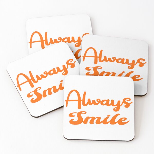 Item preview, Always Smile! Minimal text-graphic designed and sold by DNC1134.