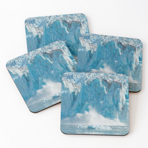 Item preview, Alaskan Breathtaking Blue Glacier Crashing (Calving) In Ocean designed and sold by DEC02.