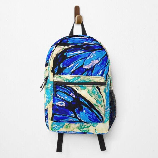 Item preview, Fauvist blue butterfly#5 designed and sold by Helios Be. Lavsh.