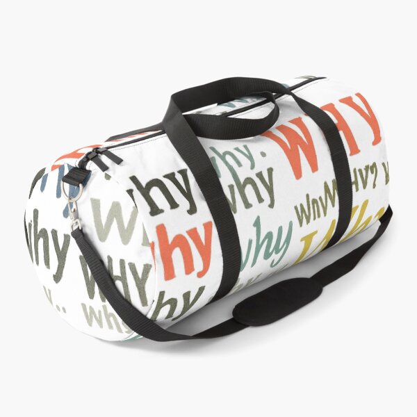 Item preview, WHY? | Emotional Typography Art Print & Apparel designed and sold by Studio Reverie.