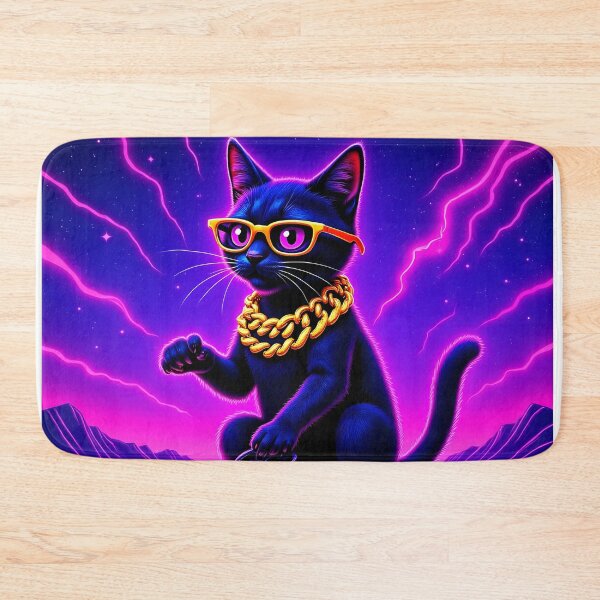 Item preview, Space Cat - Cool - Cyber Purr designed and sold by Felia001.