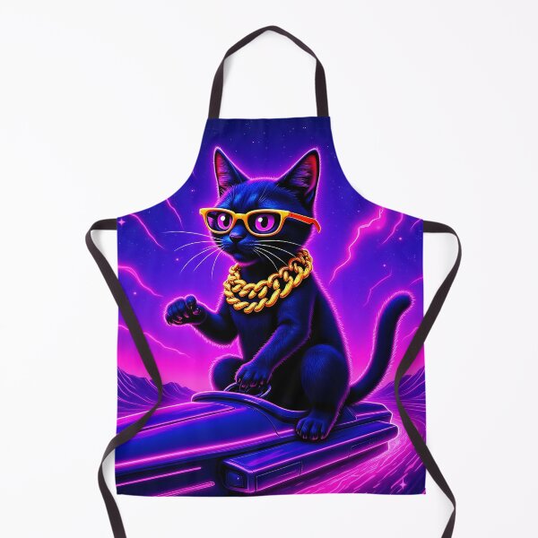 Item preview, Space Cat - Cool - Cyber Purr designed and sold by Felia001.