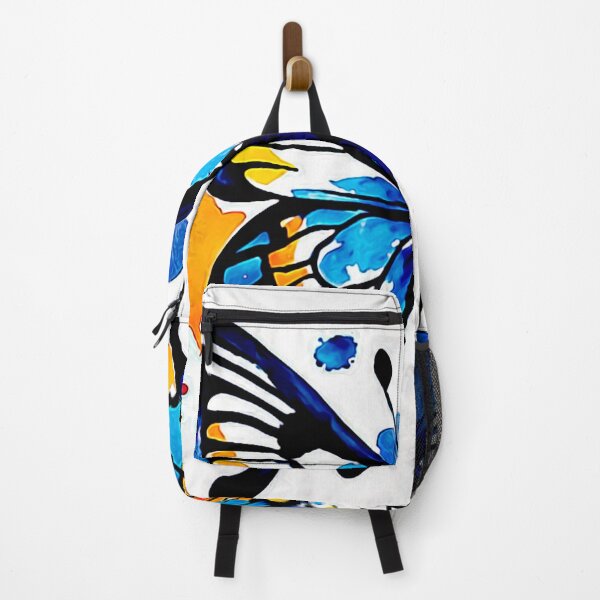 Item preview, Fauvist blue butterfly#4 designed and sold by Helios Be. Lavsh.