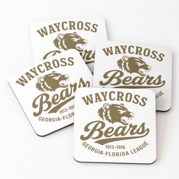 Item preview, Waycross Bears Vintage Baseball Logo – Georgia–Florida League (1913–1916) designed and sold by BackstopAndCo.