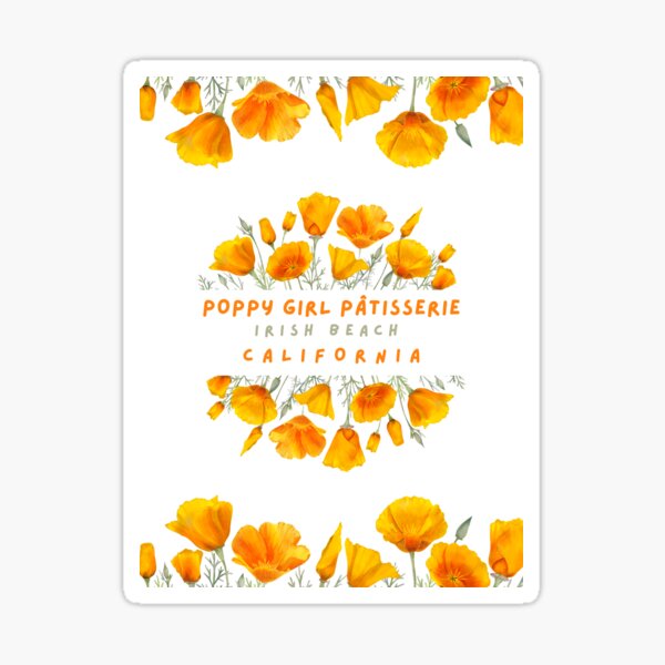 Item preview, Poppy Girl Patisserie California designed and sold by SMRDesigns1.
