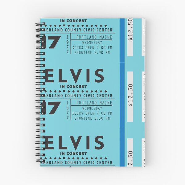 Item preview, Elvis Ticket  Day after Death Cancelled. designed and sold by ASKEW GRAPHICS.