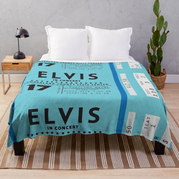 Item preview, Elvis Ticket  Day after Death Cancelled. designed and sold by ASKEW GRAPHICS.