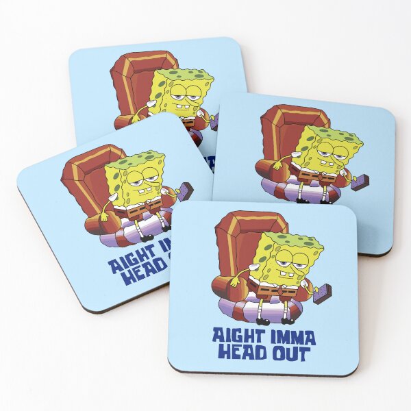 Item preview, Spongebob Aight Imma Head Out designed and sold by mackygrimm.
