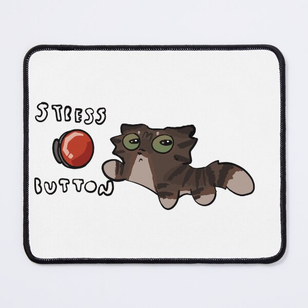 Item preview, Stress button cat  designed and sold by craftydino.