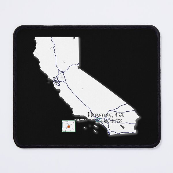 Item preview, Downey, CA [White] designed and sold by PhilbonianDezin.