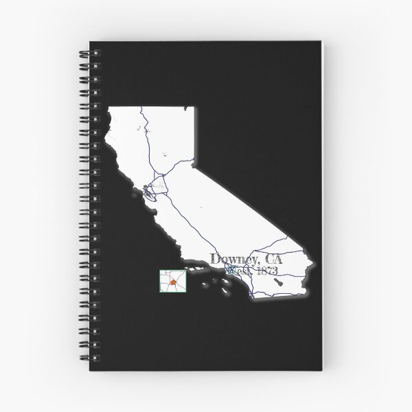 Item preview, Downey, CA [White] designed and sold by PhilbonianDezin.