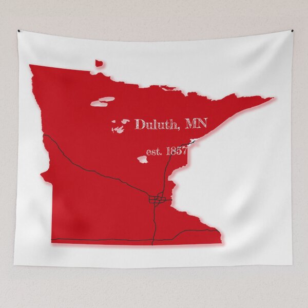 Item preview, Duluth, MN [Red] designed and sold by PhilbonianDezin.