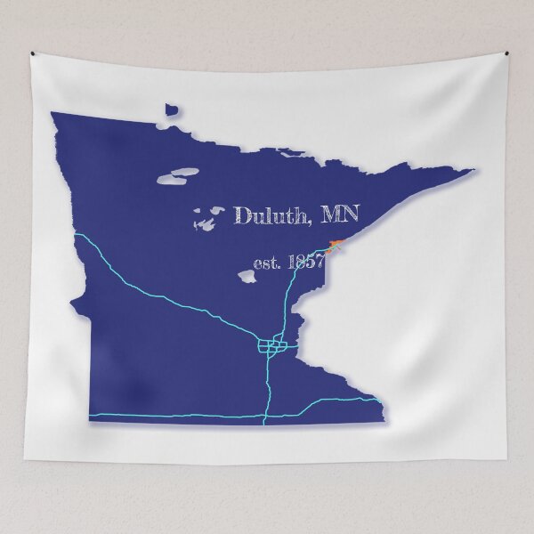 Item preview, Duluth, MN [Blue] designed and sold by PhilbonianDezin.