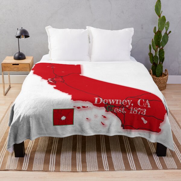 Item preview, Downey, CA [Red] designed and sold by PhilbonianDezin.