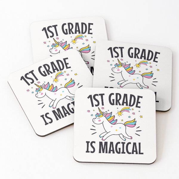 Item preview, 1st Grade Is Magical First Grader Unicorn Teacher Student designed and sold by jaygo.