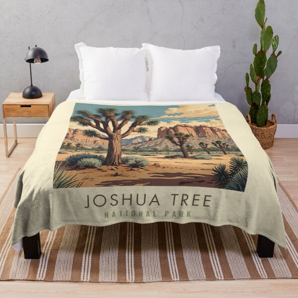 Item preview, Vintage Joshua Tree National Park designed and sold by The Wandering Bookworm.