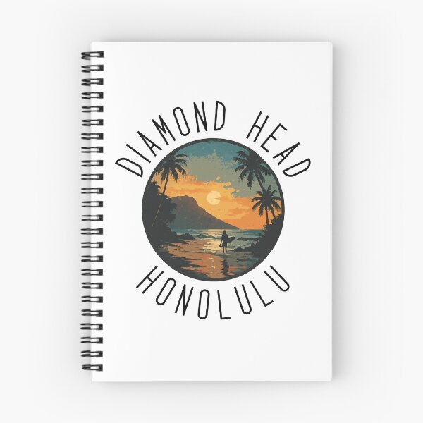 Item preview, Diamond Head - Honolulu (with Black Lettering) designed and sold by VelvetRoom.
