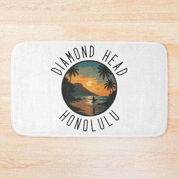 Item preview, Diamond Head - Honolulu (with Black Lettering) designed and sold by VelvetRoom.