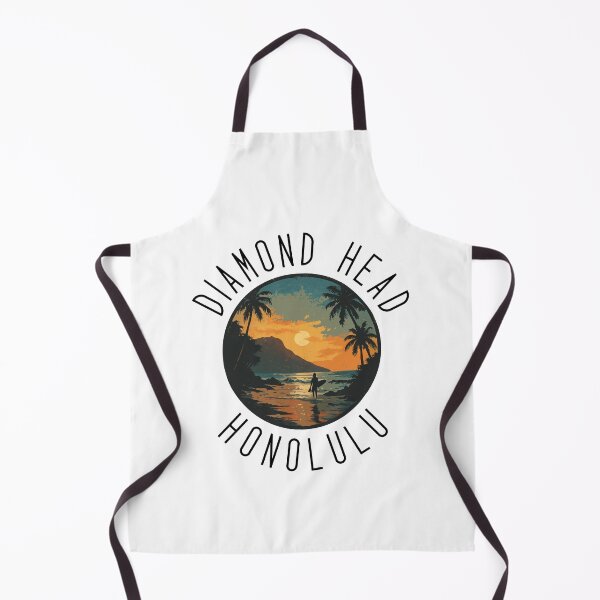 Item preview, Diamond Head - Honolulu (with Black Lettering) designed and sold by VelvetRoom.