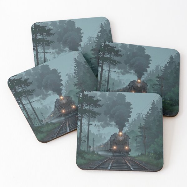 Item preview, Ghost Train Misty Forest Ethereal Journey designed and sold by Ledsor.