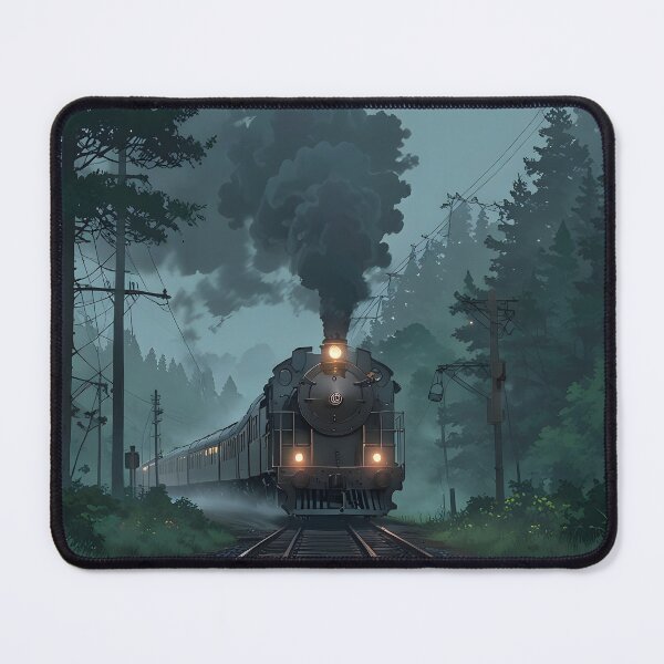 Item preview, Ghost Train Misty Forest Ethereal Journey designed and sold by Ledsor.