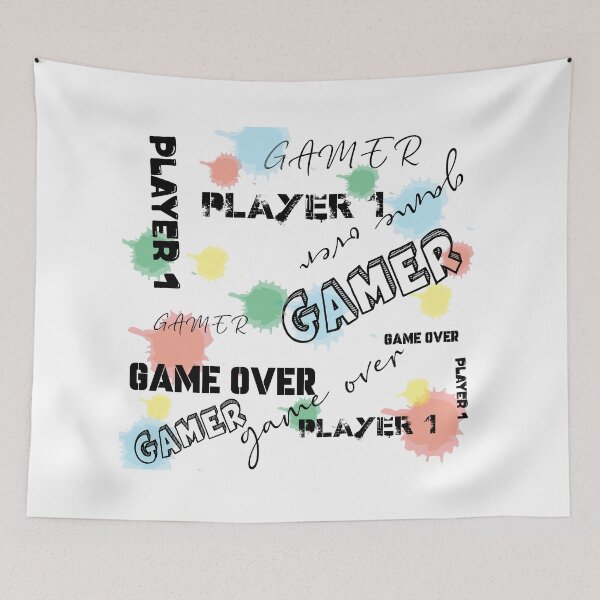 Item preview, Oh Gamer – Splash Art  designed and sold by Duh-Artes.