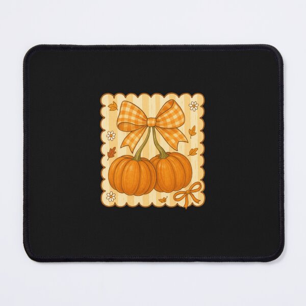 Item preview, Preppy Fall Pumpkin Coquette Bow  designed and sold by diyoor.