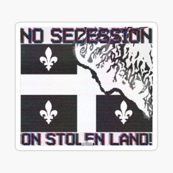 Item preview, No Secession On Stolen Land  designed and sold by Chairman_Kay.