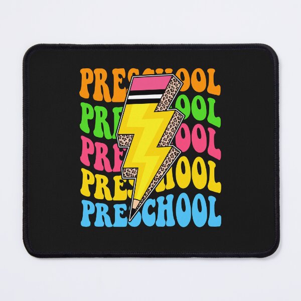 Item preview, preschool Retro Lightning Pencil Leopard Back to School designed and sold by diyoor.