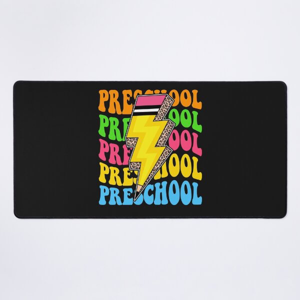 Item preview, preschool Retro Lightning Pencil Leopard Back to School designed and sold by diyoor.