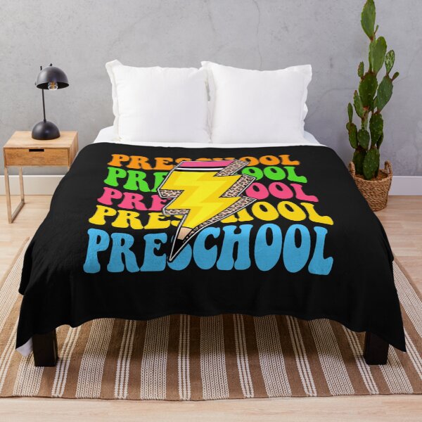 Item preview, preschool Retro Lightning Pencil Leopard Back to School designed and sold by diyoor.