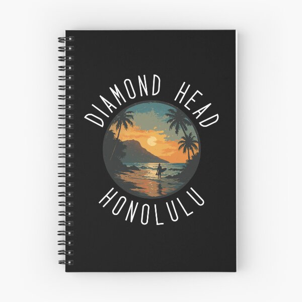 Item preview, Diamond Head - Honolulu (with White Lettering) designed and sold by VelvetRoom.