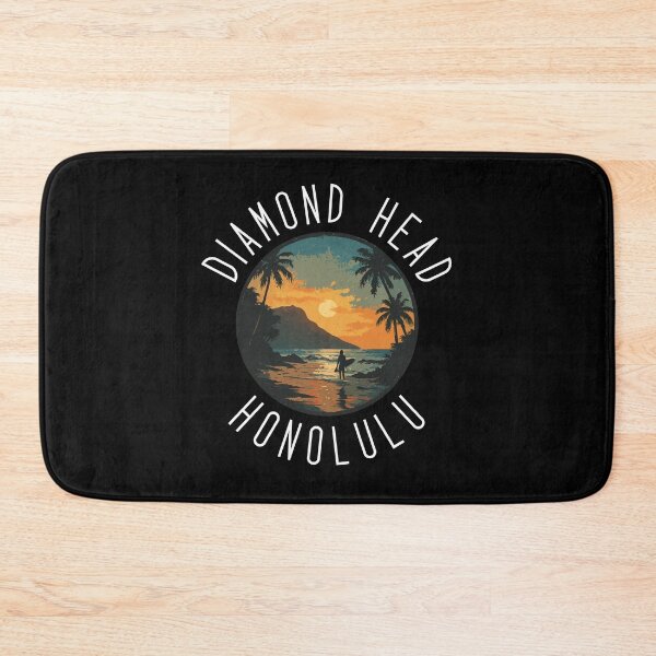 Item preview, Diamond Head - Honolulu (with White Lettering) designed and sold by VelvetRoom.