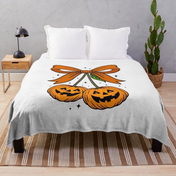 Item preview, Pumpkin Cherries Autumn Girly Halloween designed and sold by diyoor.