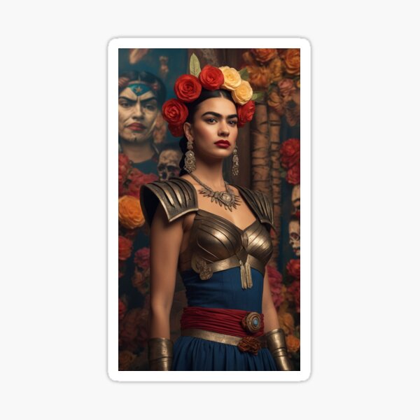 Item preview, Frida Kahlo (héroes mexicanos) | Frida Kahlo (Mexican Heroes) Limited Edition Print #24 designed and sold by Maestro Tabu.