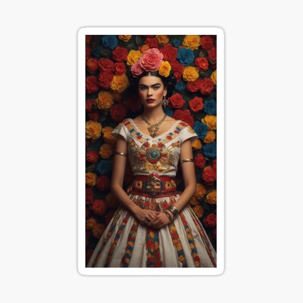 Item preview, Frida Kahlo (héroes mexicanos) | Frida Kahlo (Mexican Heroes) Limited Edition Print #25 designed and sold by Maestro Tabu.