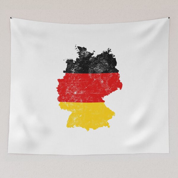Item preview, Germany Flag Map tshirt distressed vintage designed and sold by farhanhafeez.