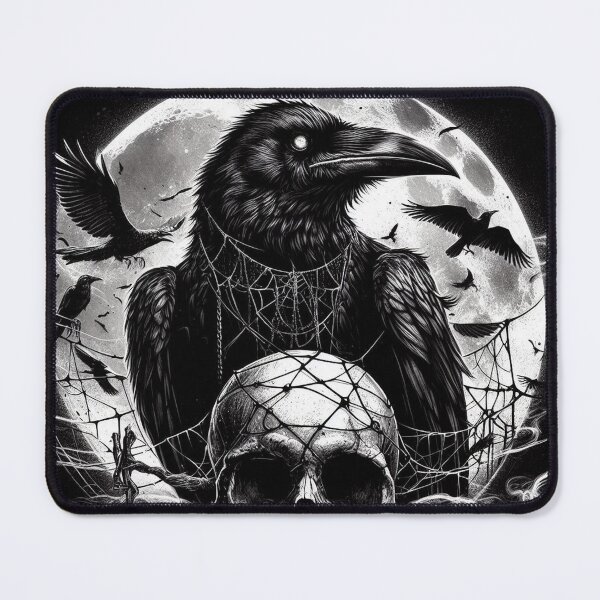 Item preview, Dark Goth Crow Art designed and sold by TheDarkWardrobe.